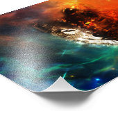 オオカミの火と氷 フォトプリント (角)