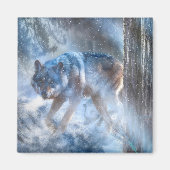 オオカミの灰色の季節 マグネット (正面)