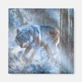 オオカミの灰色の季節 マグネット