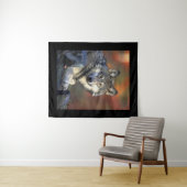 オオカミの知恵 タペストリー (インサイチュ(横))