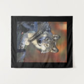 オオカミの知恵 タペストリー (正面(横))