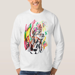 オオカミの秋の喜び Tシャツ