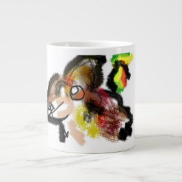オオカミの秋 ジャンボコーヒーマグカップ