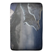 オオカミの精神 バスマット (正面縦)