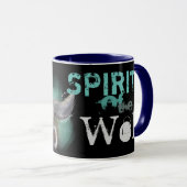 オオカミの精神 マグカップ (正面右)