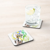 オオカミの線秋 コースター (右側)