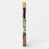 オオカミの芸術の絵画 Case-Mate iPhoneケース (裏面/左)