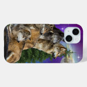 オオカミの芸術 Case-Mate iPhoneケース (裏面 (横))