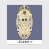 オオカミの薬ラベルwolfsbane シール (シート)