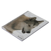 オオカミの螺線形ノート ノートブック (左側)