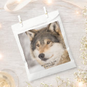 オオカミの誕生日パーティーの少年 フェイバーバッグ (クリップ留めされた状態)