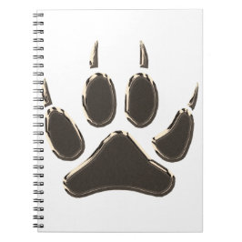オオカミの足跡 ノートブック
