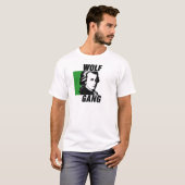 オオカミの集団 Tシャツ (正面フル)