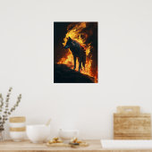 『オオカミの霊と共に燃える』 ポスター (キッチン)