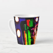 オオカミの霧の森 カフェラテマグ (左アングル)