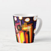 オオカミの霧の森 カフェラテマグ (右アングル)