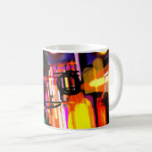 オオカミの霧の森 コーヒーマグカップ (正面右)