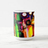 オオカミの霧の森 コーヒーマグカップ (中央)