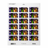 オオカミの霧の森 ラベル (フルシート)