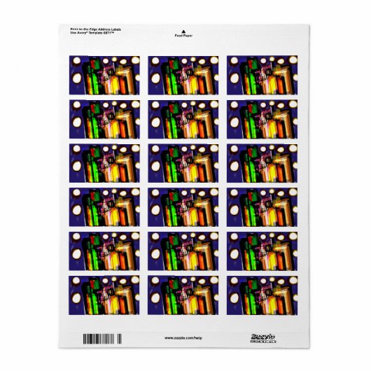 オオカミの霧の森 ラベル (フルシート)