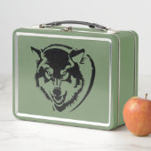 オオカミの頭 メタルランチボックス (インサイチュ)