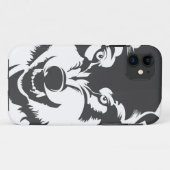 オオカミの頭 Case-Mate iPhoneケース (裏面(横))