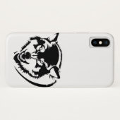 オオカミの頭 Case-Mate iPhoneケース (裏面(横))