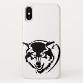オオカミの頭 Case-Mate iPhoneケース (裏面)