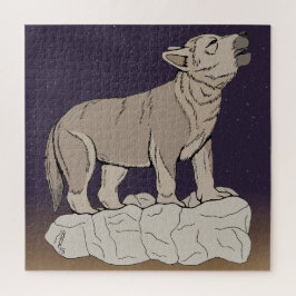 オオカミの鳴き声 ジグソーパズル