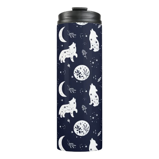 オオカミの鳴き声 タンブラー (正面)