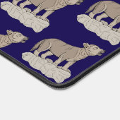 オオカミの鳴き声 デスクマット (コーナー)