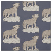 オオカミの鳴き声 ファブリック (見本)