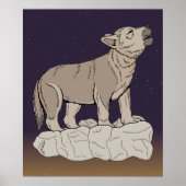 オオカミの鳴き声 ポスター (正面)