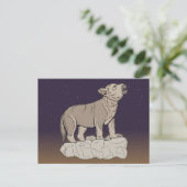 オオカミの鳴き声 ポストカード (スタンド正面)