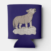 オオカミの鳴き声 缶クーラー (裏面)