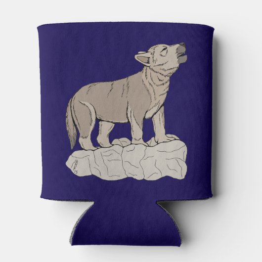 オオカミの鳴き声 缶クーラー (裏面)