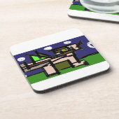 オオカミの鳴く夜 コースター (左側)