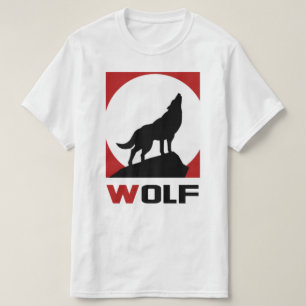 オオカミのTシャツ Tシャツ