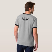 オオカミのTシャツ Tシャツ (裏面フル)