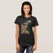 オオカミのtシャツ tシャツ (正面フル)