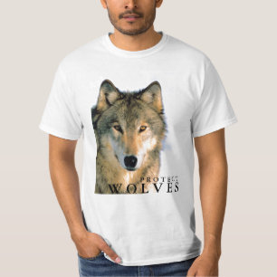 オオカミのTシャツ Tシャツ