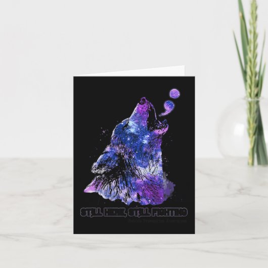 オオカミはまだ自殺防止と戦っている カード (正面)