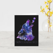 オオカミはまだ自殺防止と戦っている カード (黄色い花)