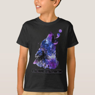 オオカミはまだ自殺防止と戦っている Tシャツ