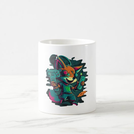 オオカミはゲームをする コーヒーマグカップ (中央)