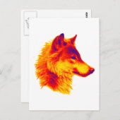 オオカミは沈黙する ポストカード (正面/裏面)