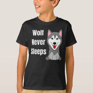 オオカミは眠らない Tシャツ