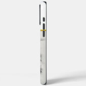 オオカミは霧がかった森の中を凝視する Case-Mate iPhoneケース (裏面 / 左)