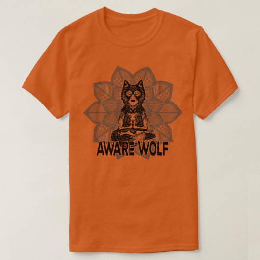オオカミめい想人狼曼荼羅 Tシャツ (デザイン正面)