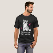 オオカミを愛しているだけの人 Tシャツ (正面フル)